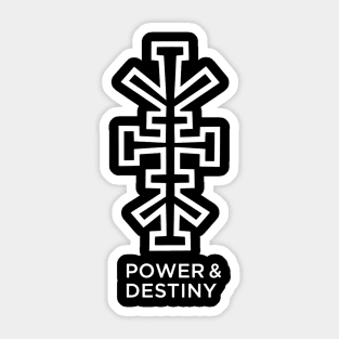 Adinkra Symbol - Power & Destiny Sticker